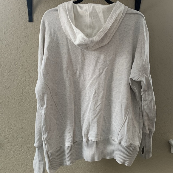 Boutique Bucket List Heather grey snap hoodie - Picture 6 of 7